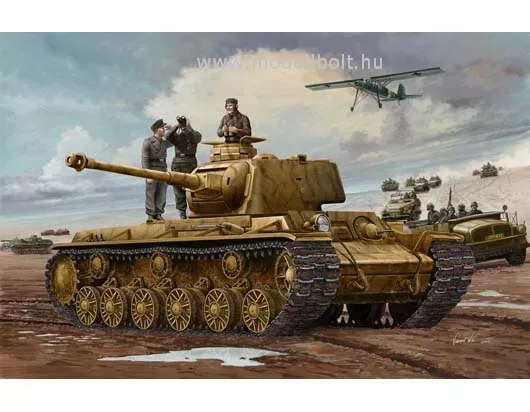 Trumpeter - German Pz.Kpfm. KV-1 756(r) Tank